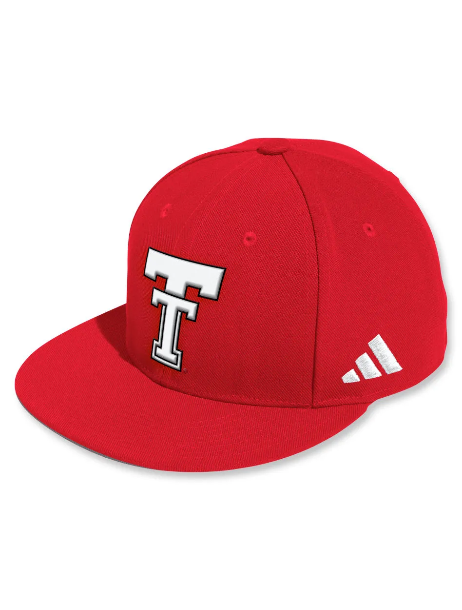 Adidas Texas Tech Throwback On-Field Baseball Fitted Hat
