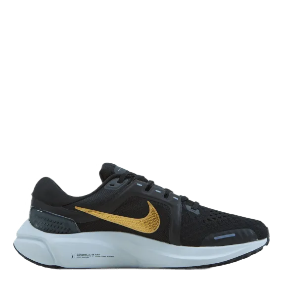 Air Zoom Vomero 16 Women's Run Black/mtlc Gold Coin-dk Smoke