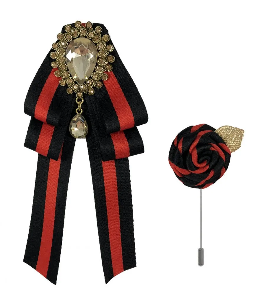 Brand Q Brooch Bow Ties