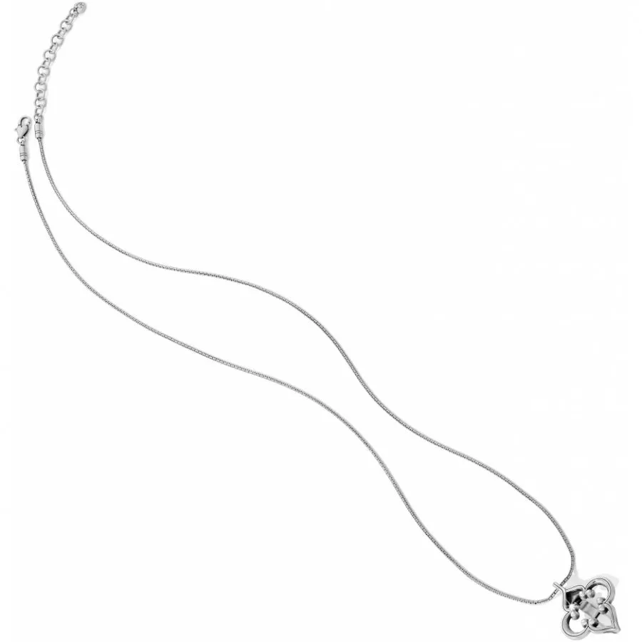 Brighton Toledo Badge Clip Necklace