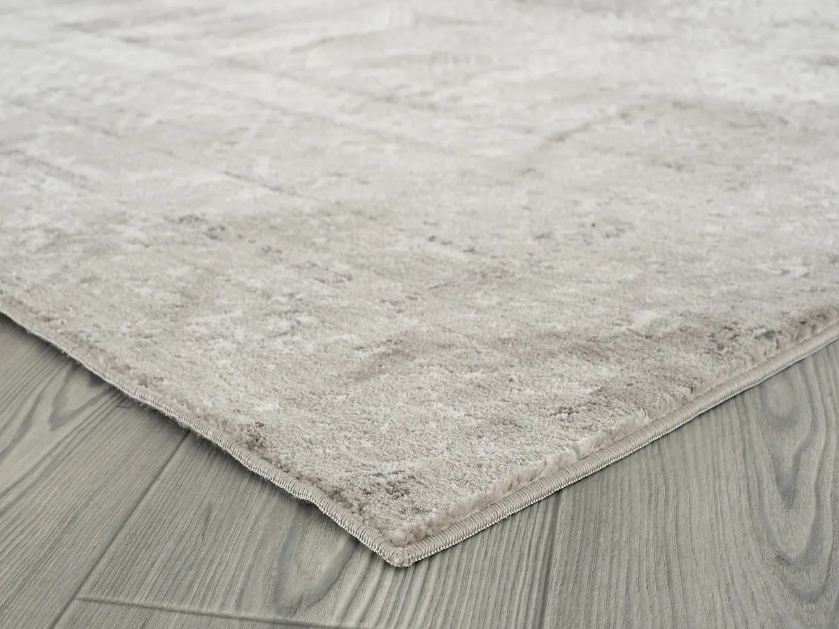 Cambridge Transitional Light Gray Machine Made Rug 7'10"x10'10"