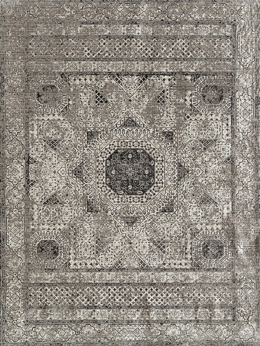 Cambridge Transitional Light Gray Machine Made Rug 7'10"x10'10"