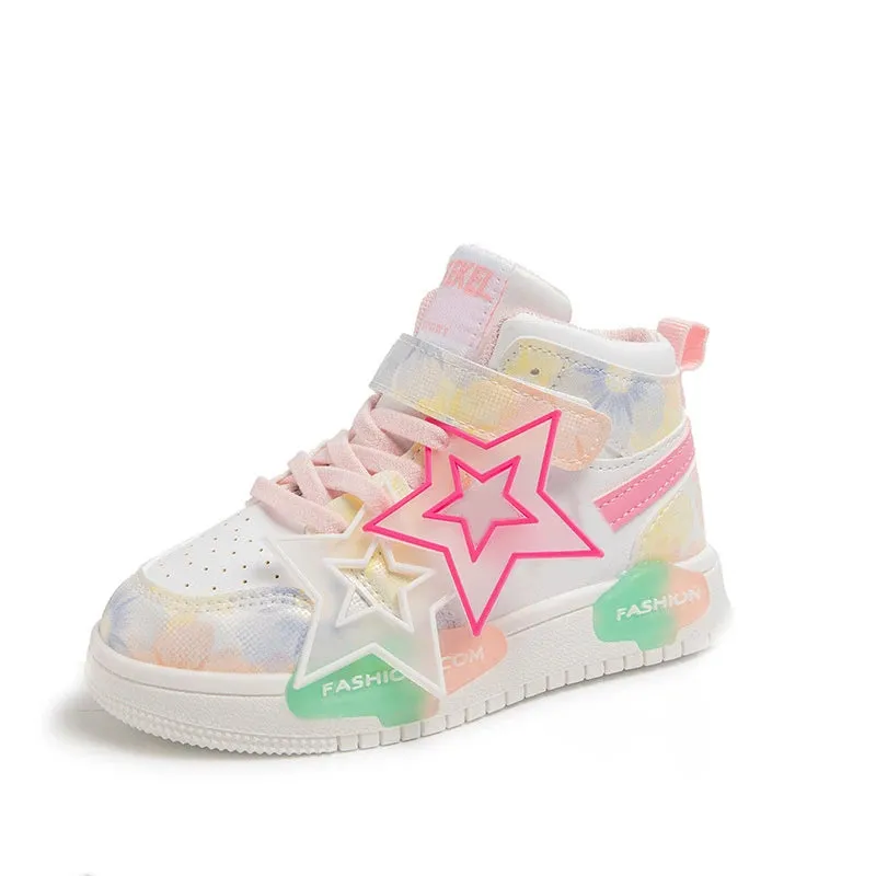 Classic Non-slip Colorful Walking Sneakers for Girls