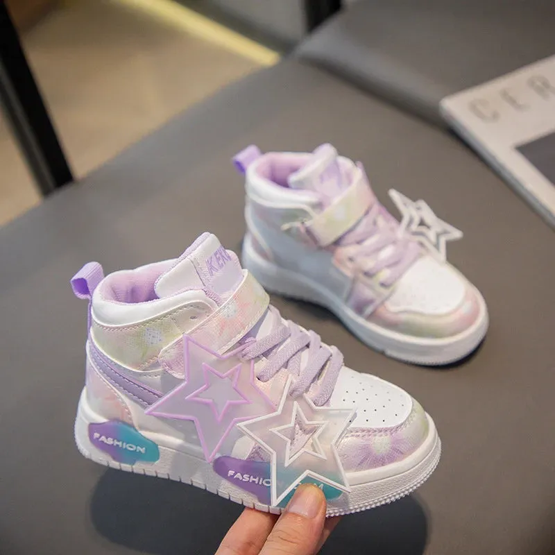 Classic Non-slip Colorful Walking Sneakers for Girls