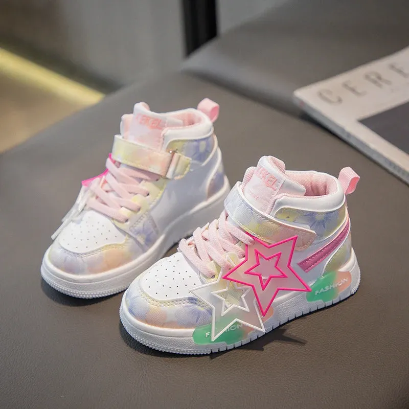 Classic Non-slip Colorful Walking Sneakers for Girls