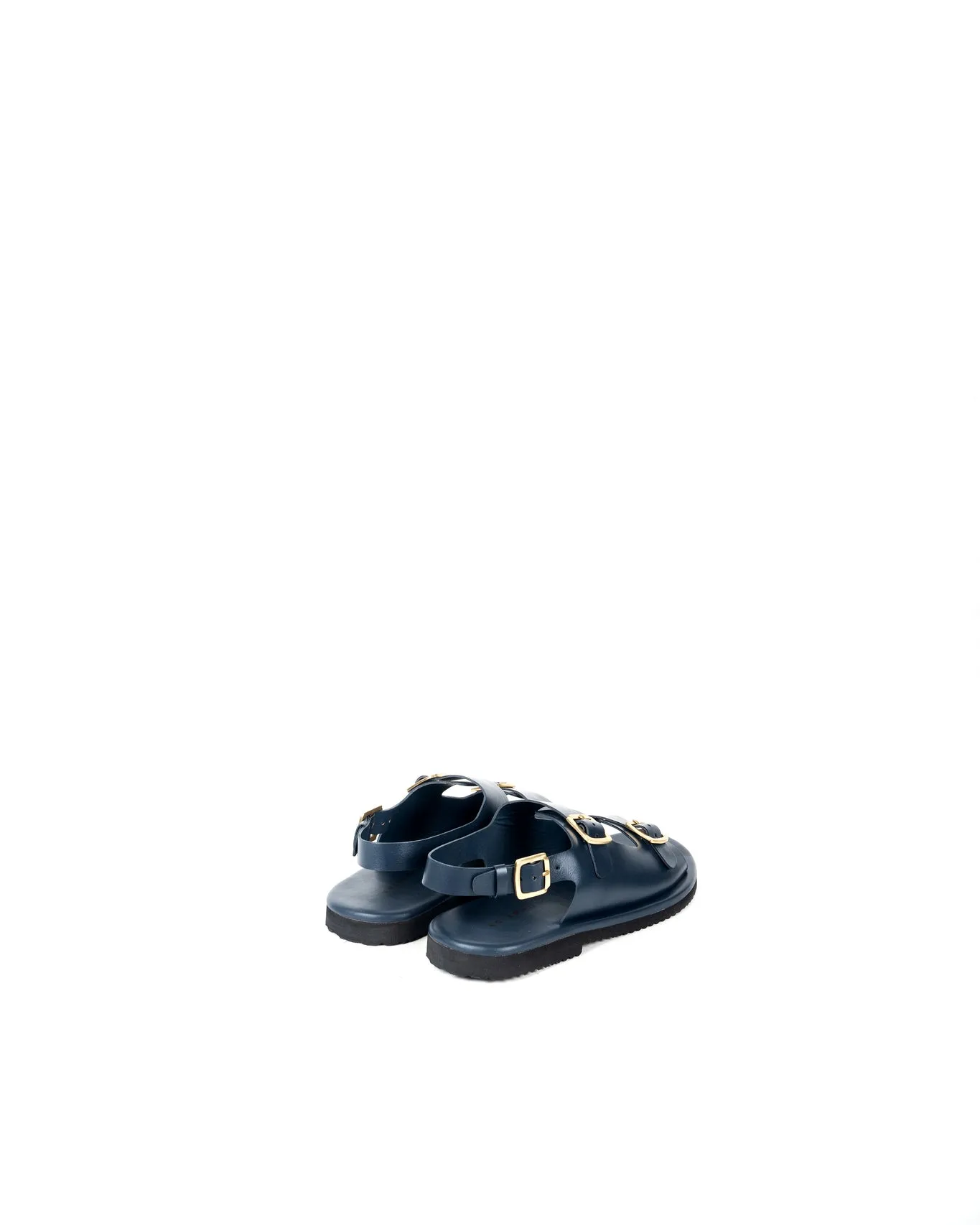 Classic Two Strap Leather Sandals for Men