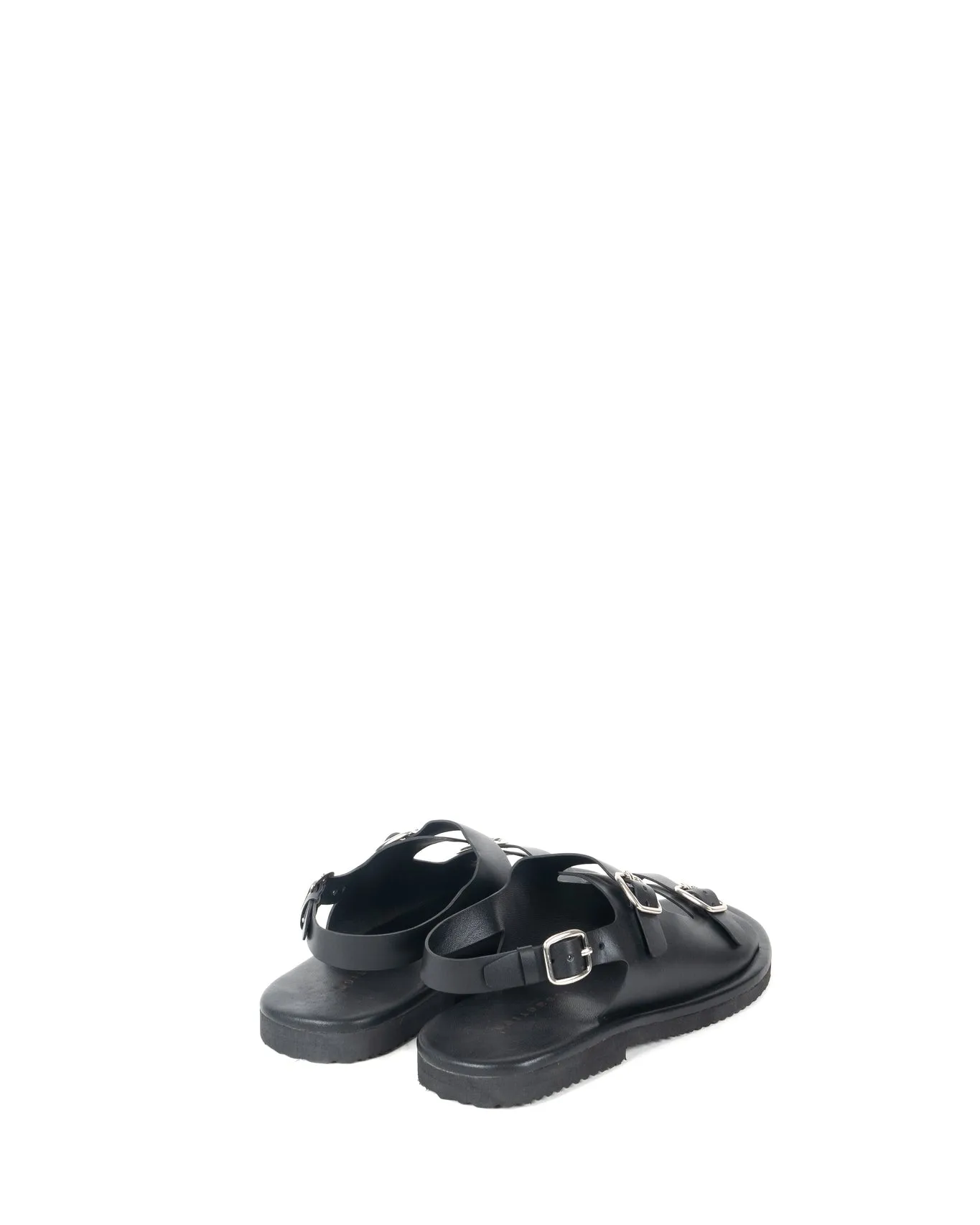 Classic Two Strap Leather Sandals for Men