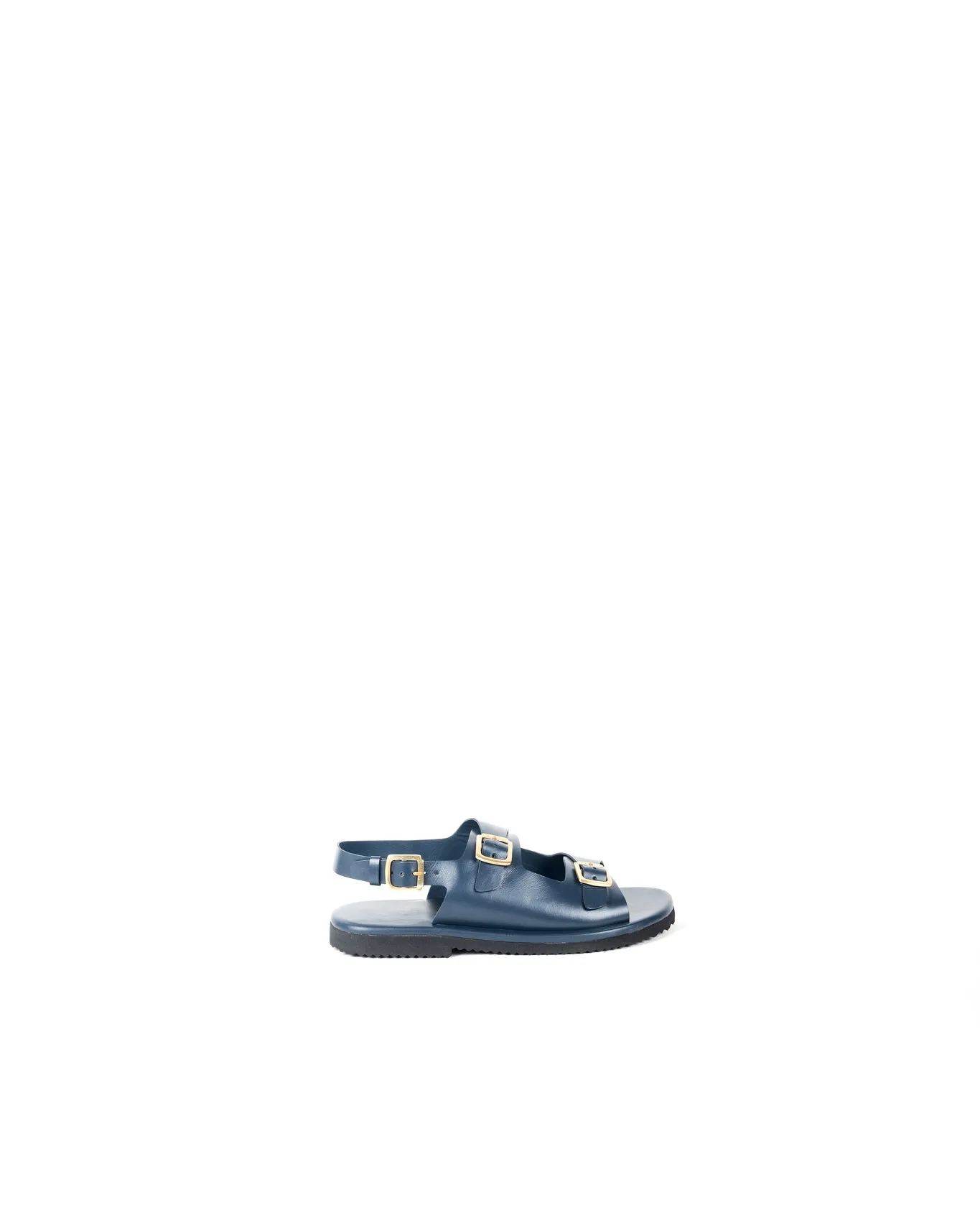 Classic Two Strap Leather Sandals for Men