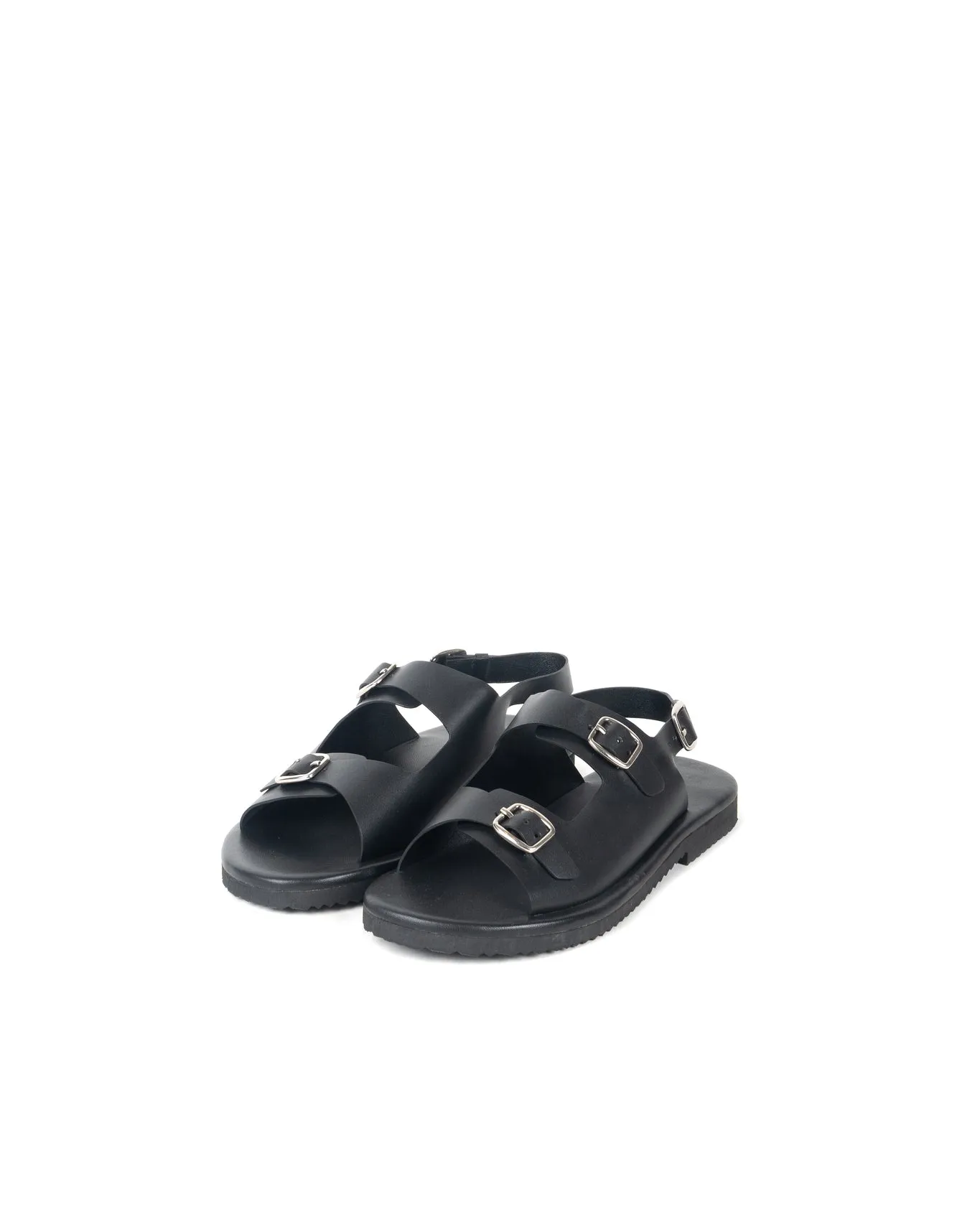 Classic Two Strap Leather Sandals for Men