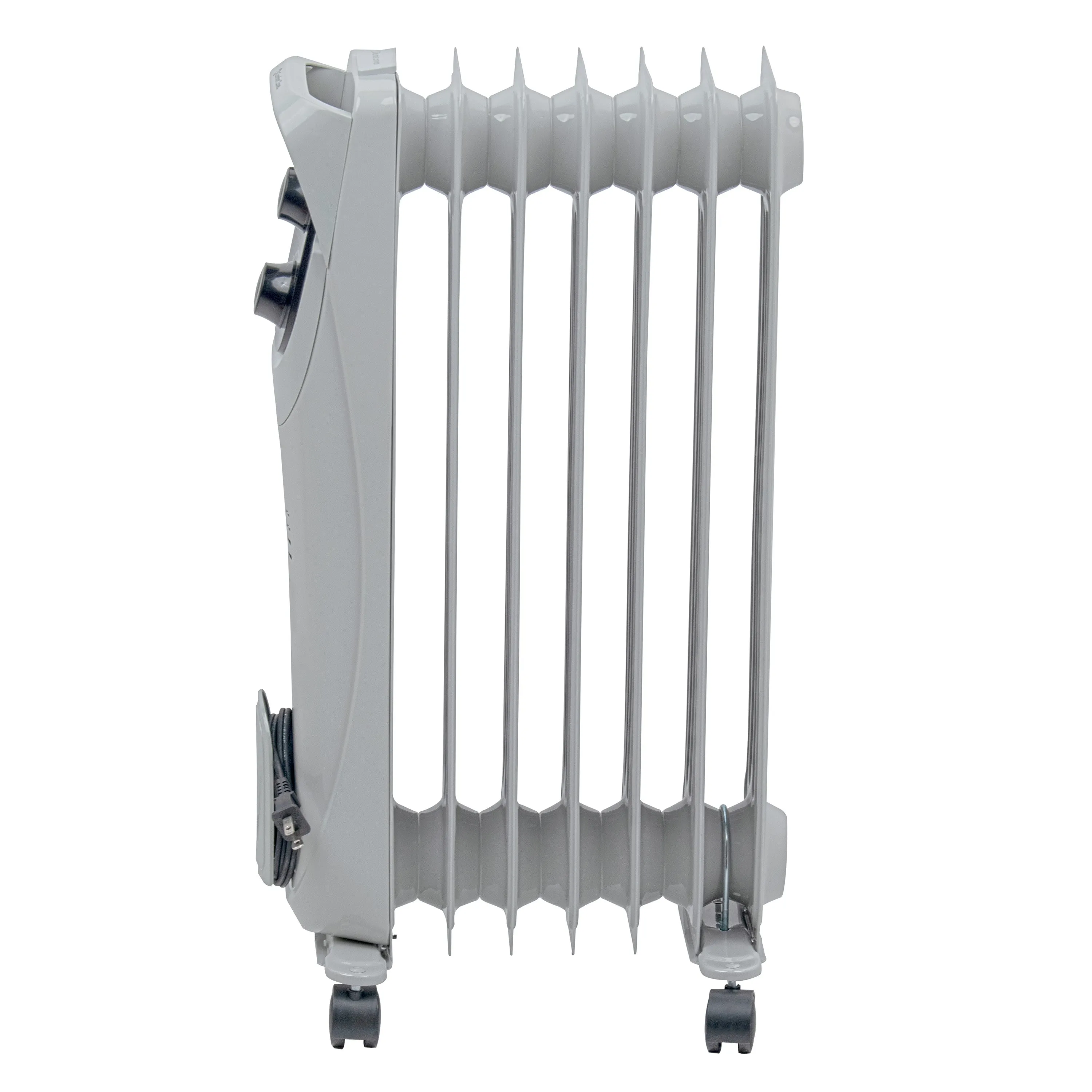 Comfort Zone Oil-Filled Deluxe Radiator Heater in Grey
