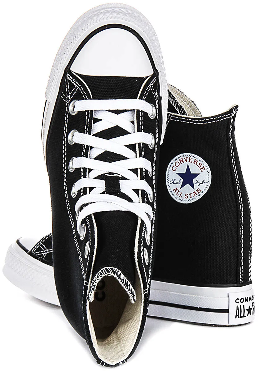 Converse A11909C All Star Wedge In Black White