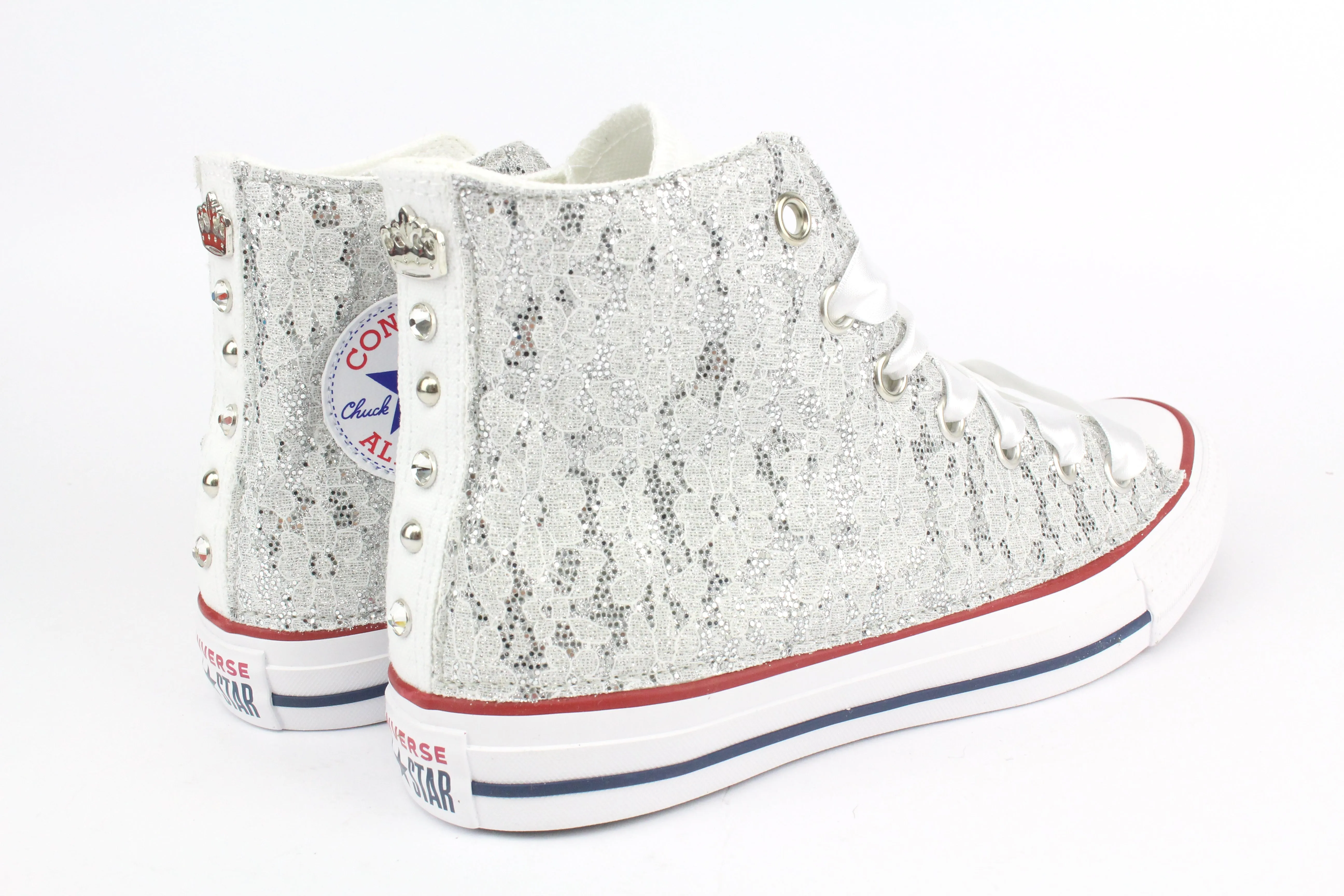 Converse All Star White Pizzo Holo
