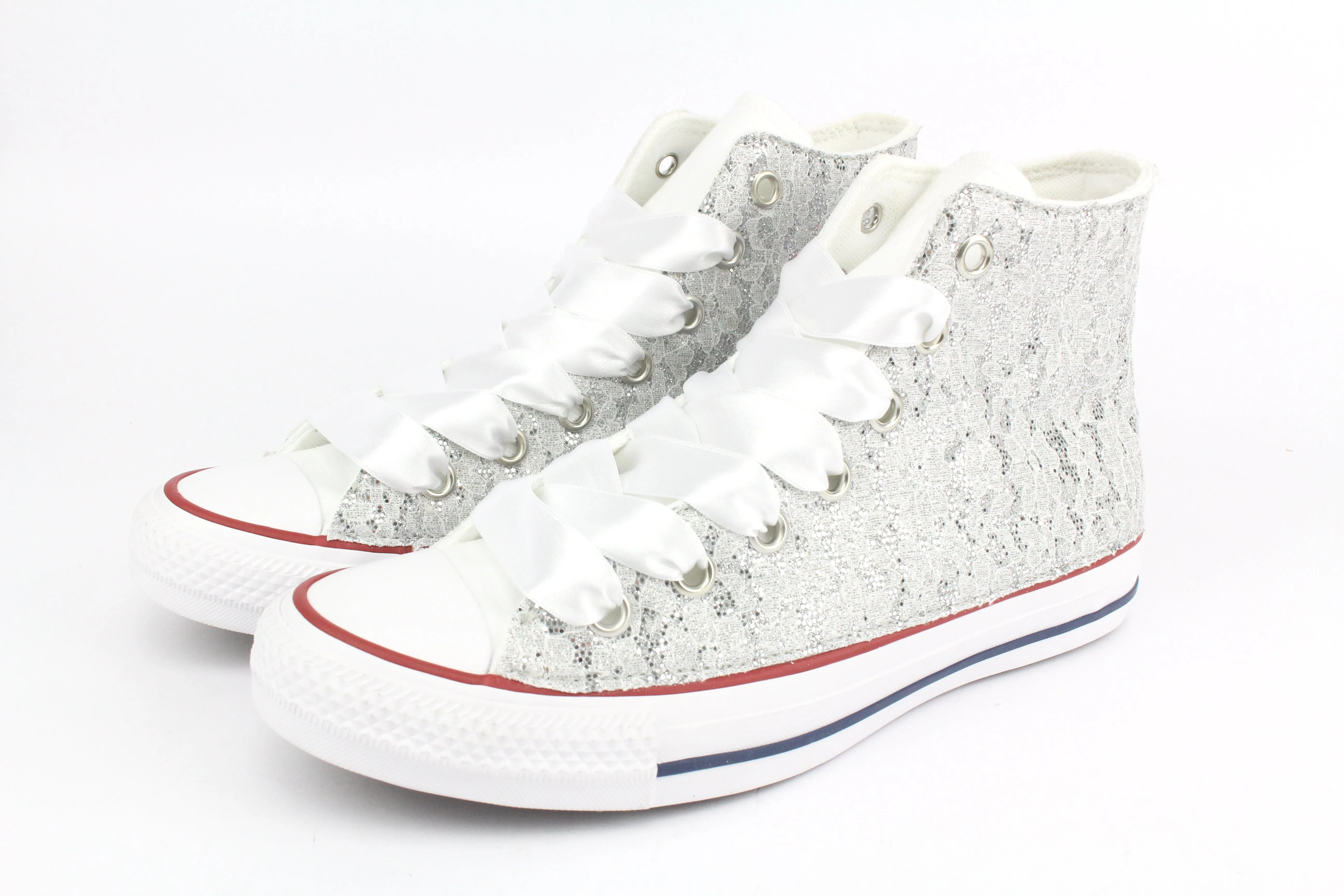 Converse All Star White Pizzo Holo