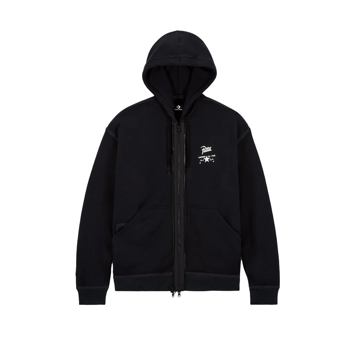 Converse - Patta  Utility Fleece Hoodie (Black)