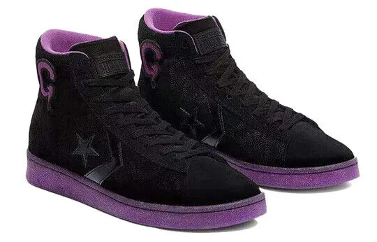 Converse Pro Leather HI X Joe Freshgoods 170645C Unisex Black Sneaker Shoes C439