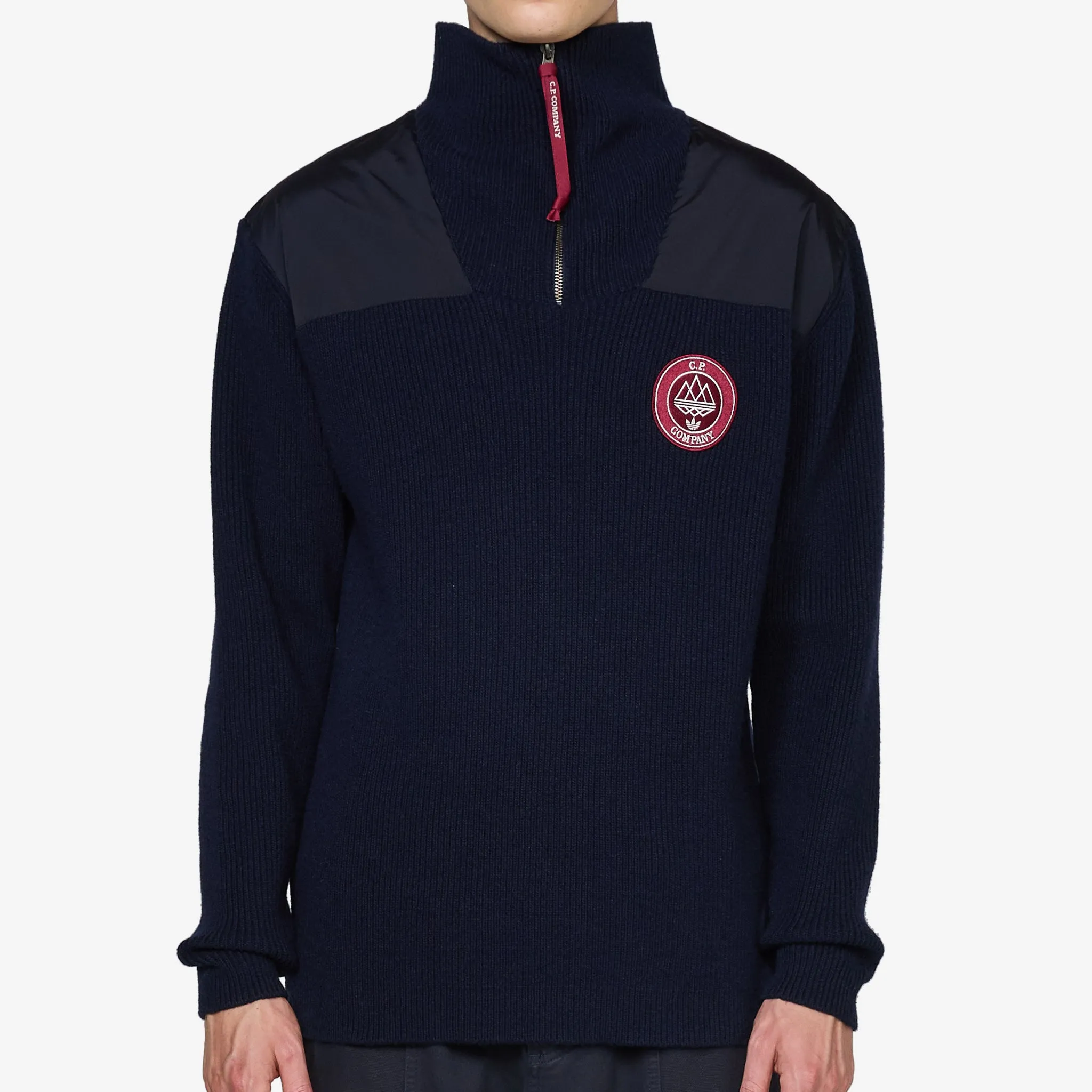 C.P. Company x SPZL Half Zip Sweatshirt Night Navy