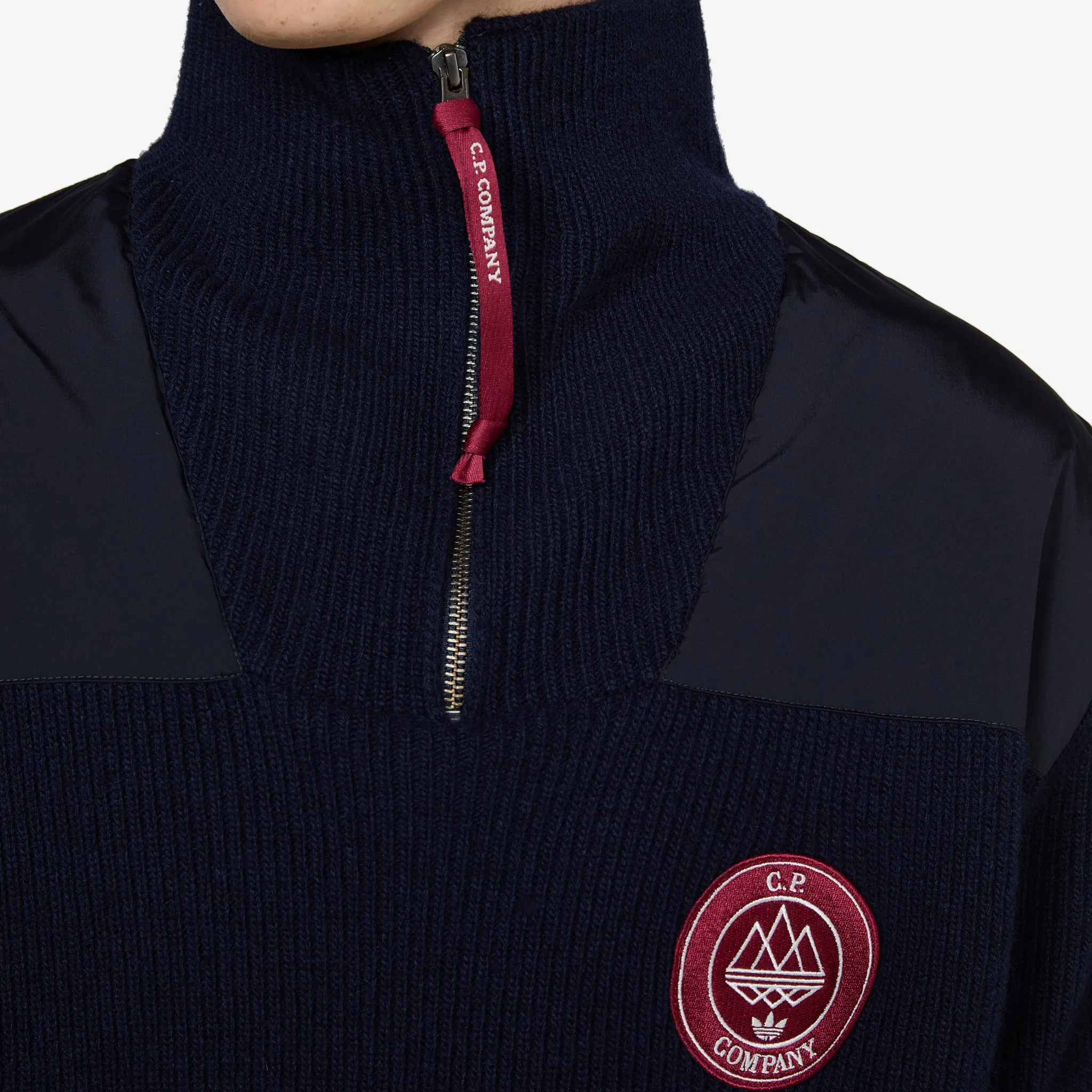 C.P. Company x SPZL Half Zip Sweatshirt Night Navy