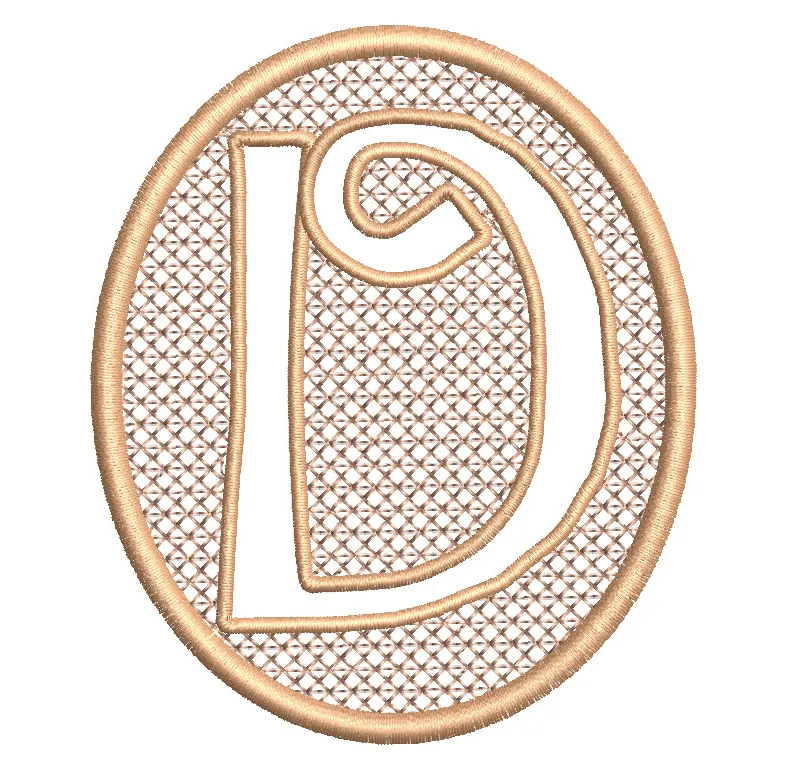 Elegant Embossed Alphabet 4x4--Set of 26 Designs