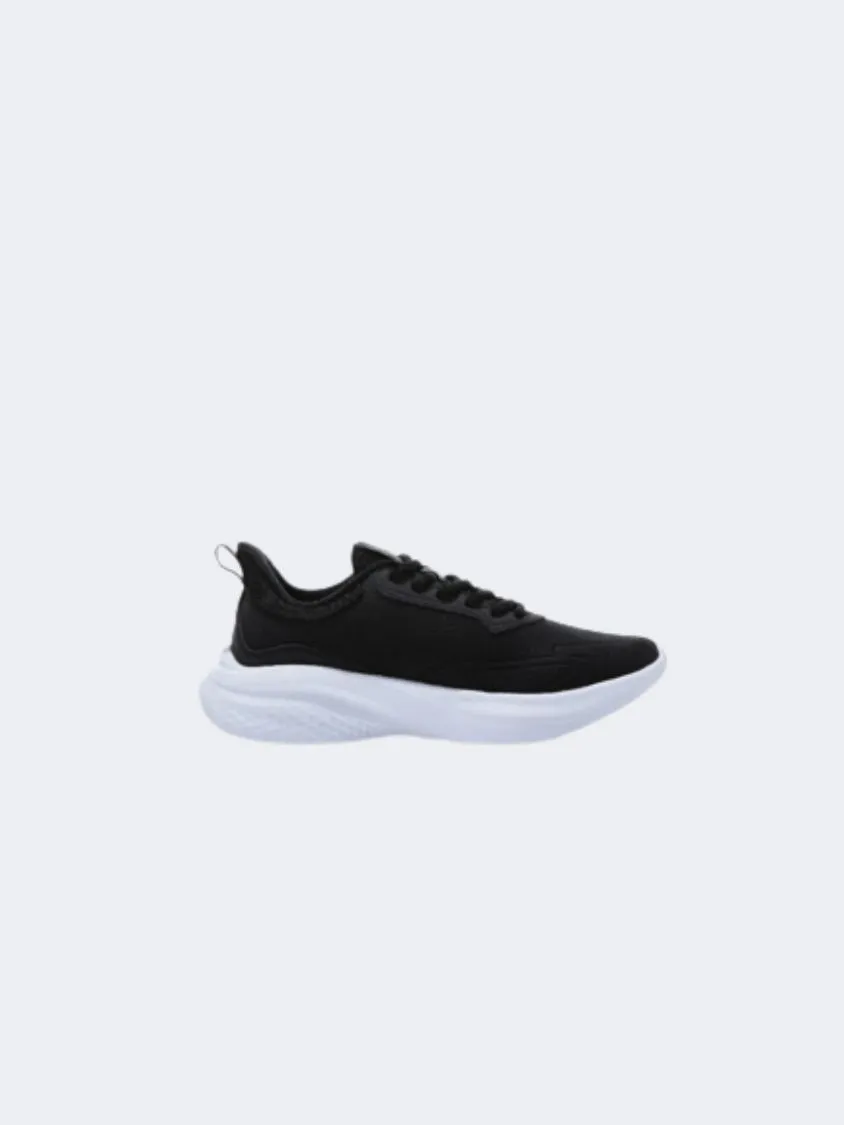 Erke Cushioning Women Running Shoes White/Purple