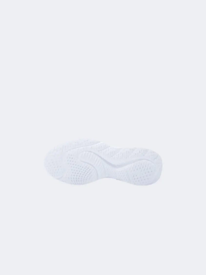 Erke Cushioning Women Running Shoes White/Purple