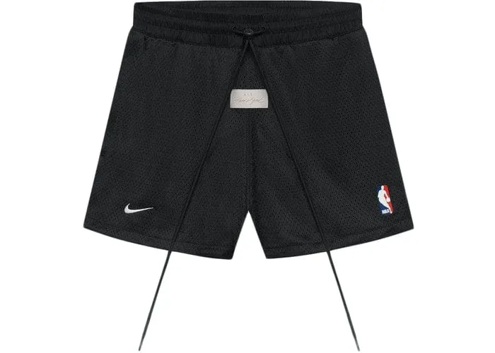 FEAR OF GOD X NIKE BASKETBALL SHORTS OFF NOIR