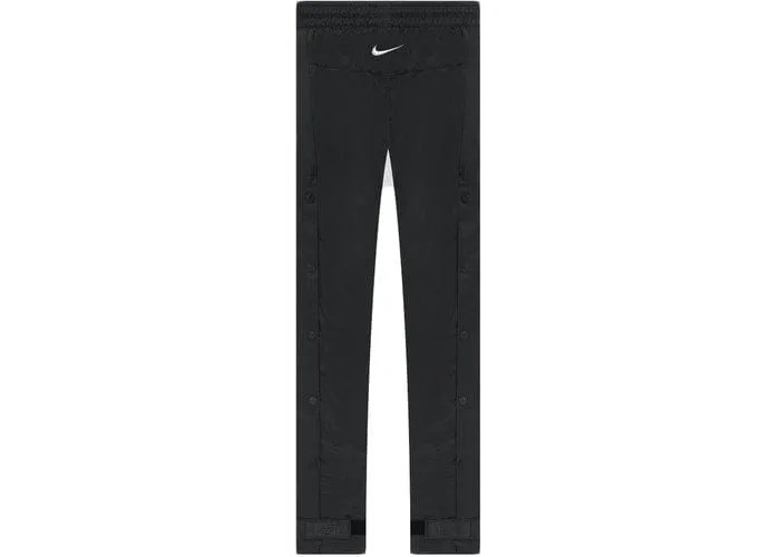 FEAR OF GOD X NIKE NYLON WARM UP PANTS OFF NOIR