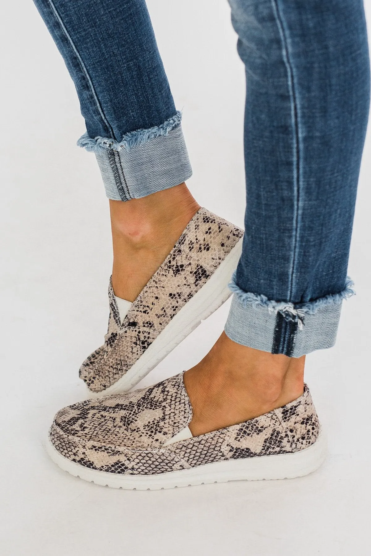 Gypsy Jazz Simi Sneakers- Snake