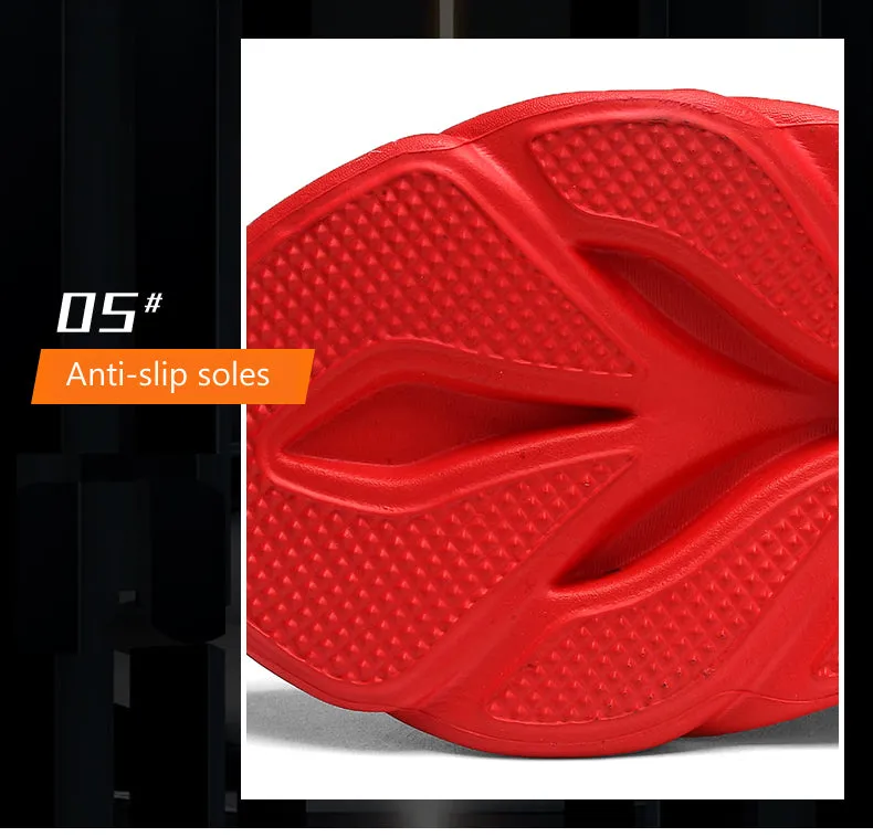 Men Flame Printed  Running Shoes Trainers
