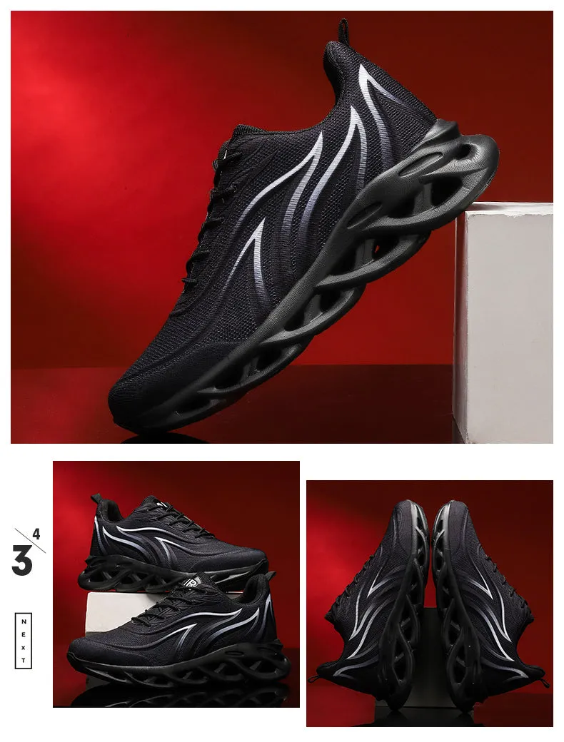Men Flame Printed  Running Shoes Trainers