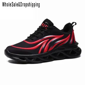 Men Flame Printed  Running Shoes Trainers