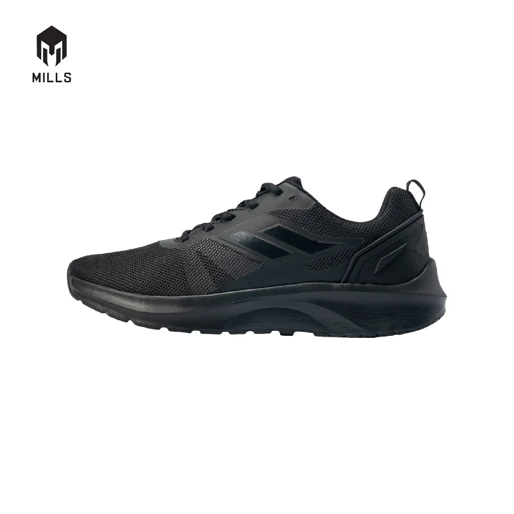 MILLS Sepatu Lari Running Shoes Blazer BLACK / BLACK 9100503