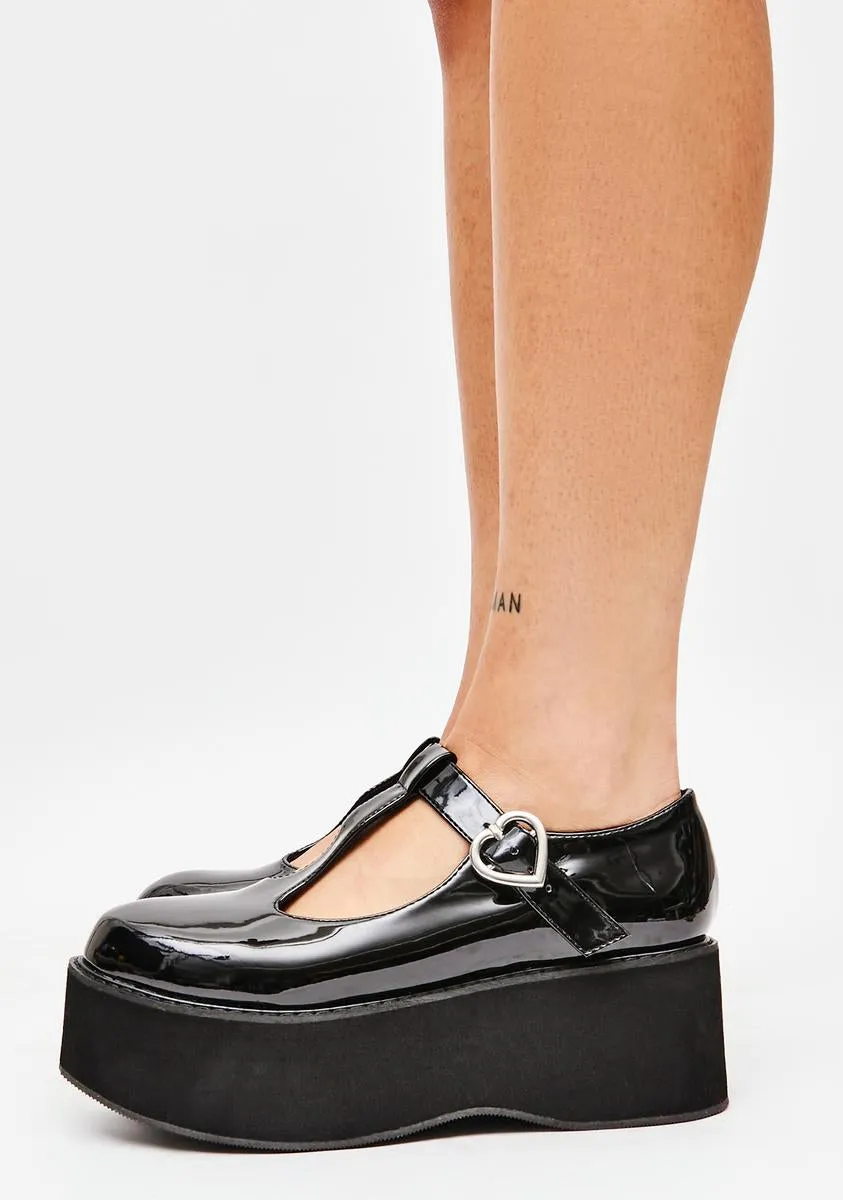 Moreno Platform Mary Janes