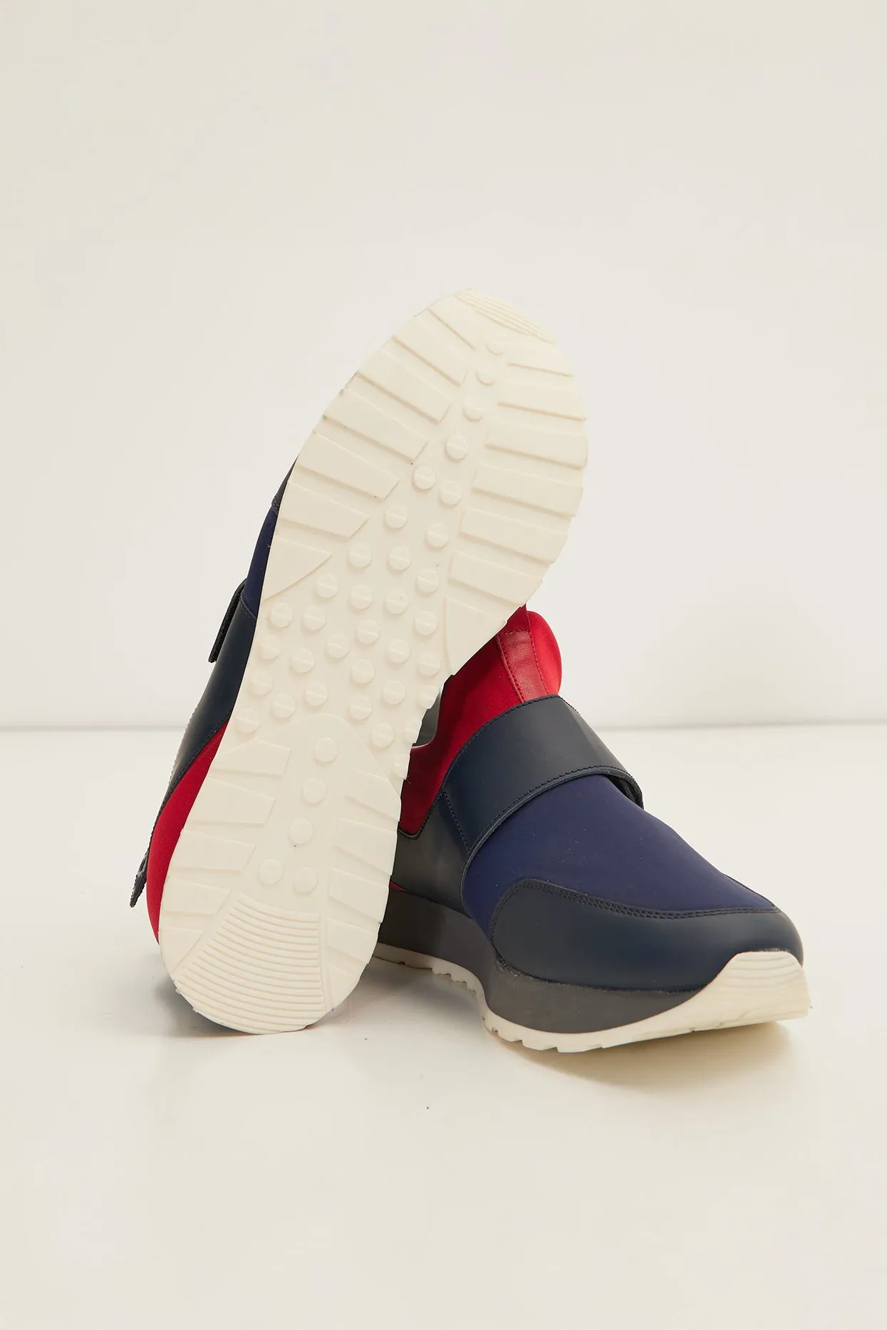 Neoprene Racers - Navy Red