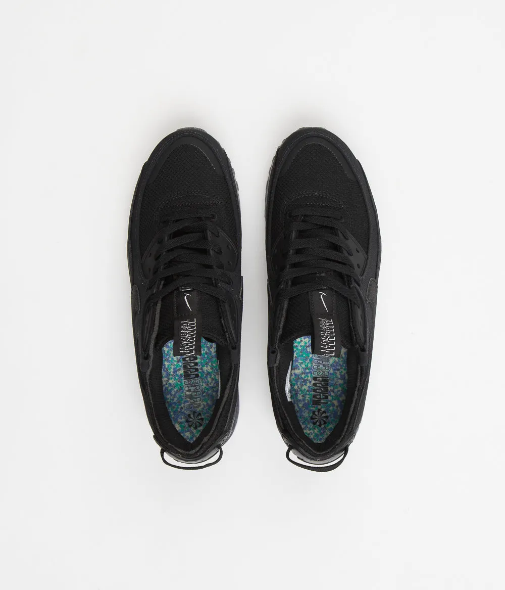 Nike Air Max Terrascape 90 Shoes - Black / Black - Black - Black