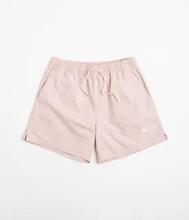 Nike Club Flow Shorts - Pink Oxford / White
