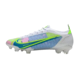 Nike Mercurial Vapor 14 Elite FG White Bleu Volt - Goatkits Boots