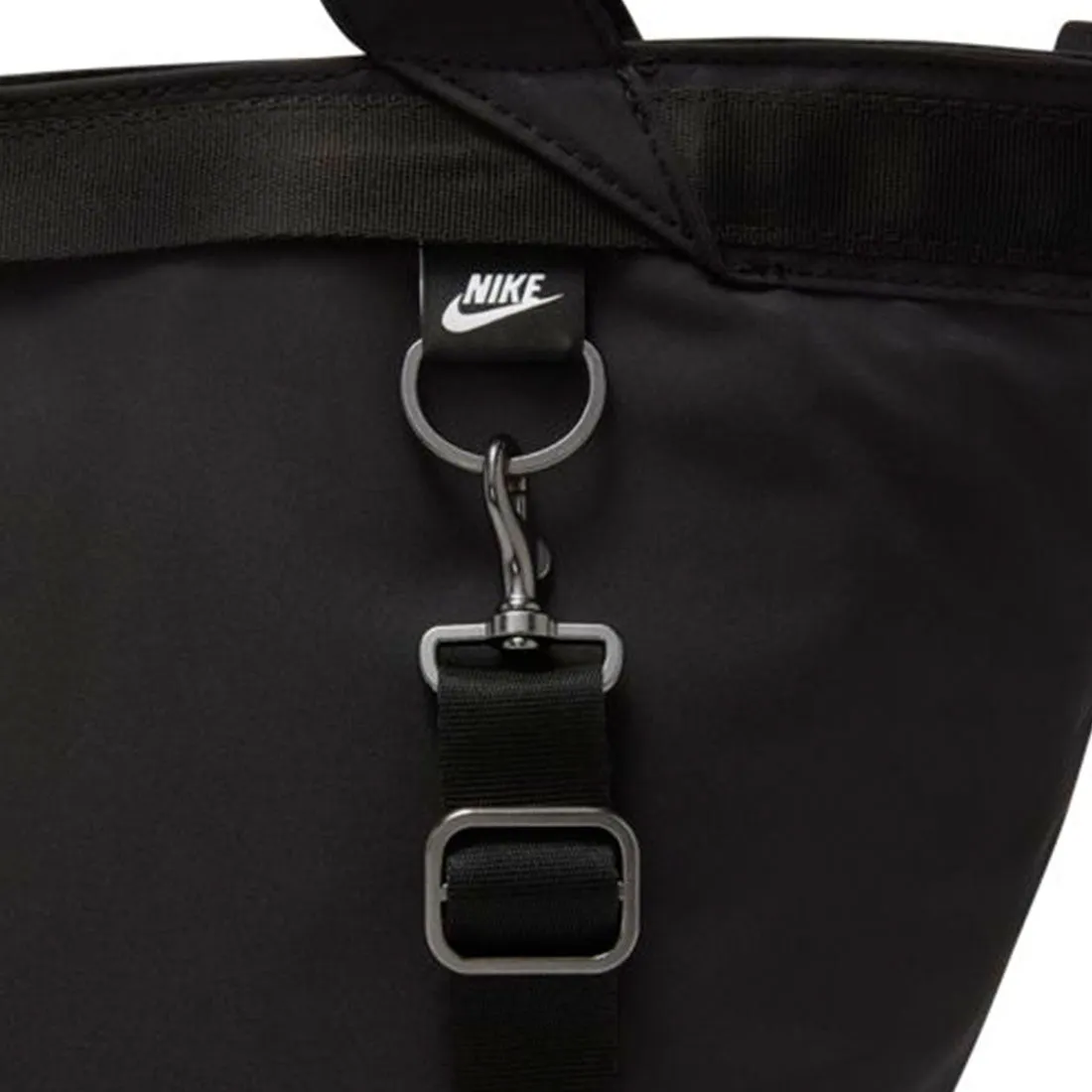 NIKE SPORTSWEAR FUTURA LUXE WOMEN'S TOTE (10L) BLACK
