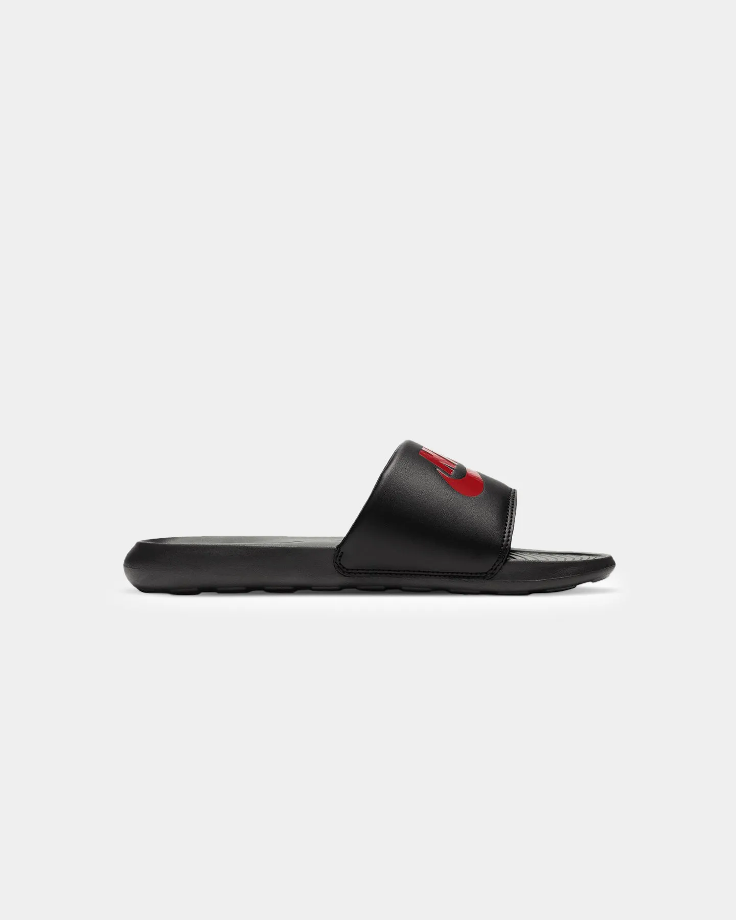 Nike Victori One Slides Black/Black/University Red