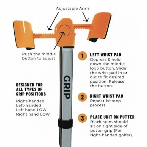 Orange Whip Putt Master Training Aid