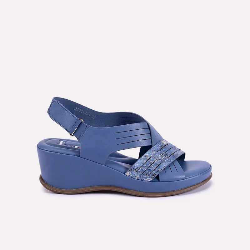 Sable Blue Casual Sandals 0421292