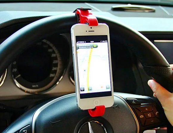 Steering Wheel Phone Holder
