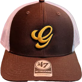 Trenton Goldens Brown 47 Brand Trucker