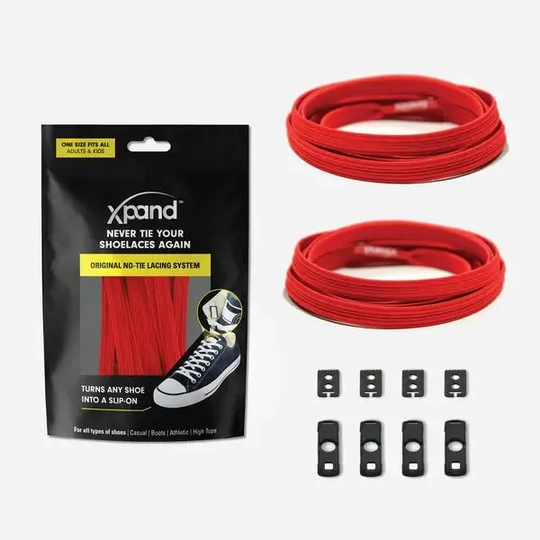 Xpand Shoe Laced Flat – The Ultimate No-Tie Lacing System